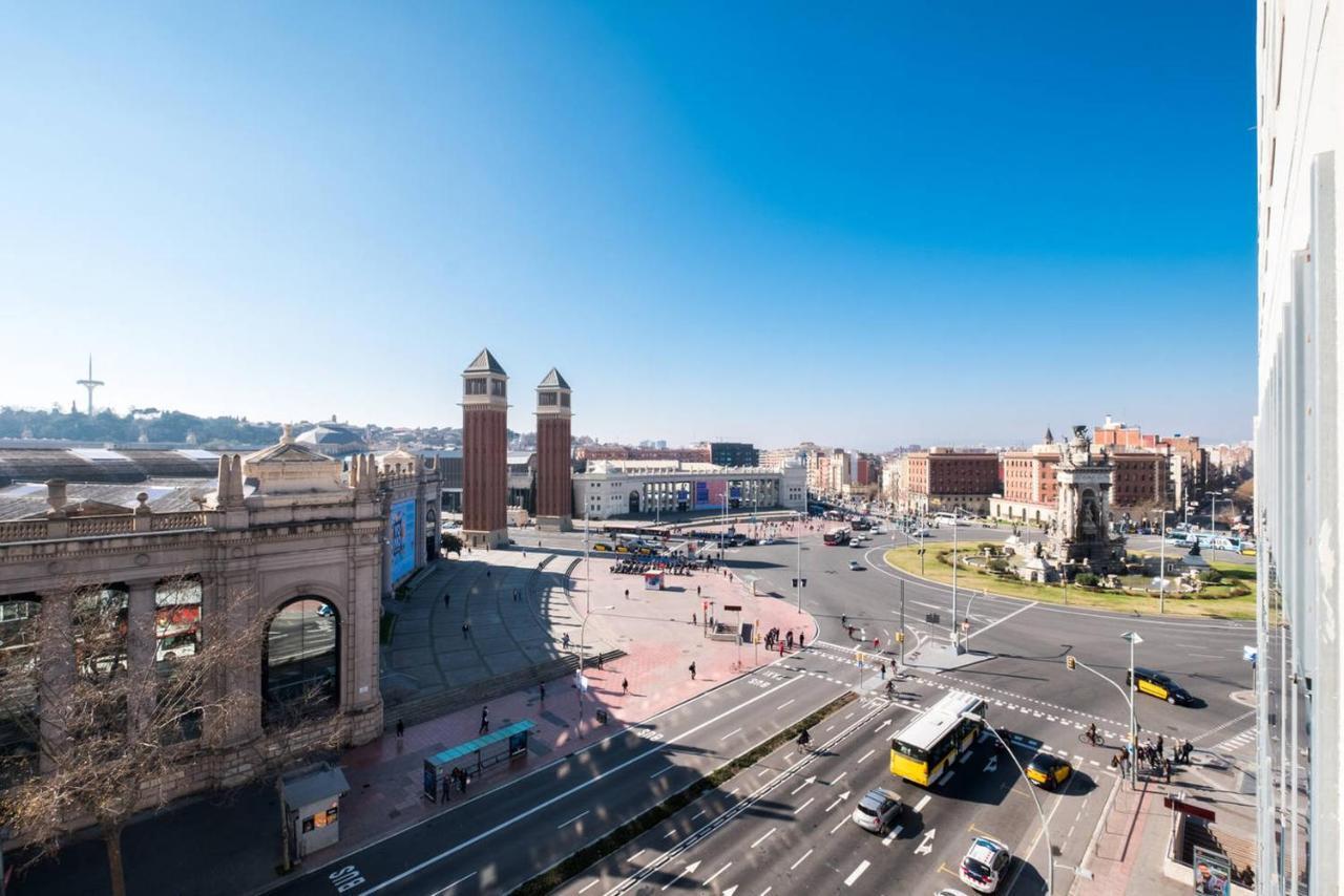 Cover Plaza Espana Barcelone Extérieur photo
