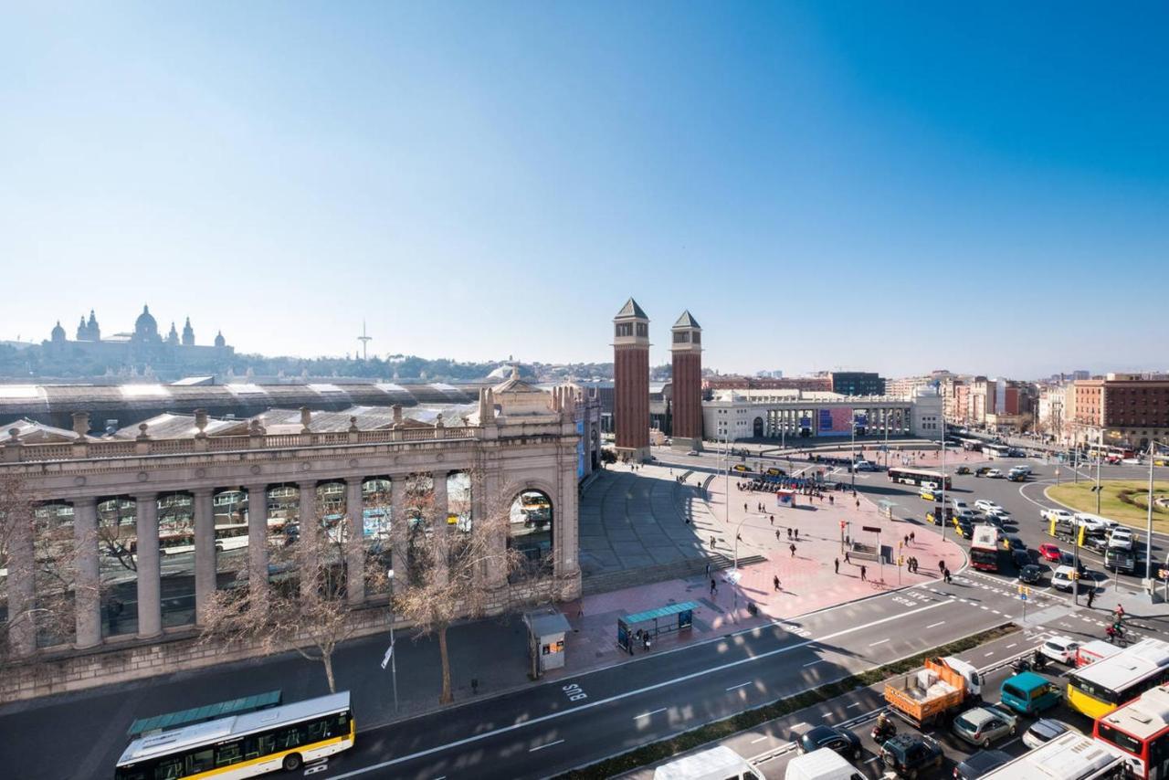Cover Plaza Espana Barcelone Extérieur photo